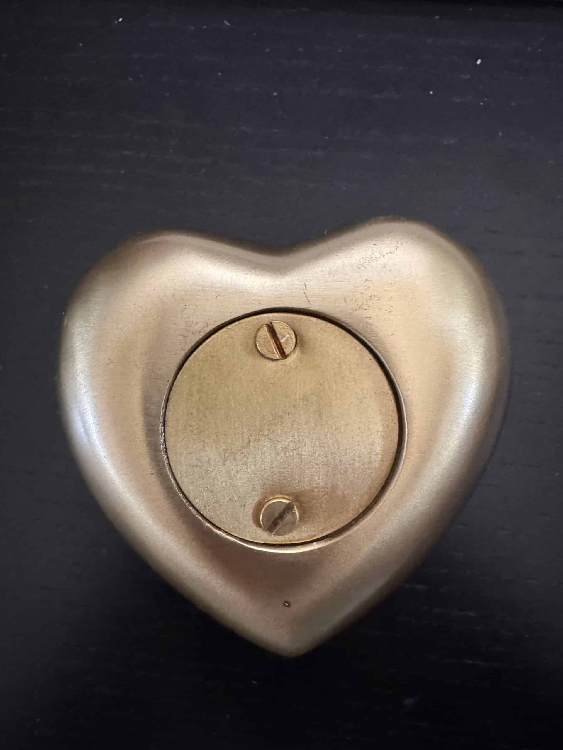 Mini urn goudkleurig hart - Afbeelding 3