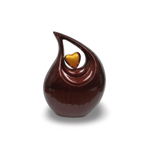 Teardrop Urn rood/bruin - Afbeelding 2